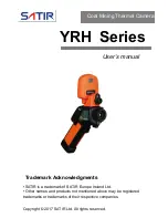 Satir YRH600 User Manual preview