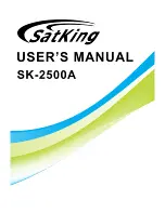 Предварительный просмотр 1 страницы SatKing SK-500A User Manual