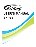 Preview for 1 page of SatKing SK-760 User Manual