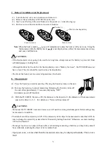 Preview for 6 page of SATO KEIRYOKI 1081-00 Instruction Manual