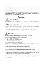 Предварительный просмотр 2 страницы SATO KEIRYOKI 8260-00 Instruction Manual