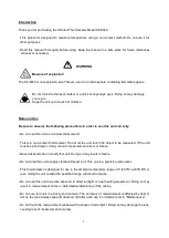 Preview for 3 page of SATO 8264-00 Instruction Manual