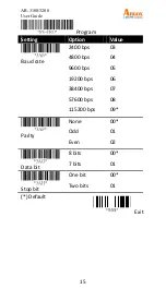 Предварительный просмотр 22 страницы SATO Argox AR-3100 User Manual