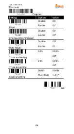 Предварительный просмотр 71 страницы SATO Argox AR-3100 User Manual