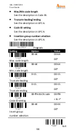 Предварительный просмотр 105 страницы SATO Argox AR-3100 User Manual