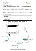 Preview for 13 page of SATO ARGOX CP-EX Series User Manual