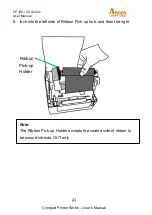 Preview for 27 page of SATO ARGOX CP-EX Series User Manual