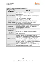 Preview for 62 page of SATO ARGOX CP-EX Series User Manual