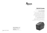 Preview for 1 page of SATO Argox D2 Series Quick Installation Manual