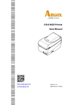 SATO ARGOX OS-214EX User Manual предпросмотр