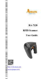 SATO Argox RA-7120 User Manual preview