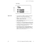 Preview for 108 page of SATO M-8400 Operator'S Manual