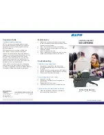 SATO PB1 Series Instruction Manual preview