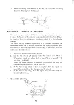 Предварительный просмотр 56 страницы satoh Buck S-470 Instruction Book