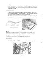 Предварительный просмотр 34 страницы satoh BULL S-630 Instruction Book