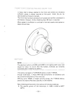 Предварительный просмотр 61 страницы satoh BULL S-630 Instruction Book