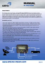 Satrix HD-SATFINDER Manual preview