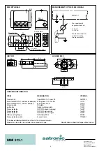 Предварительный просмотр 4 страницы Satronic MMI 813.1 Manual