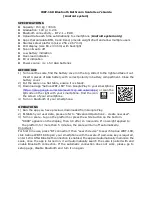 Preview for 3 page of Satrue WBT-168 User Manual