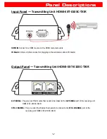 Preview for 5 page of Satson HDMI-EXT-0103C-RXIR User Manual