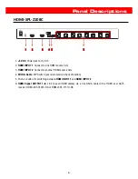 Preview for 6 page of Satson HDMI-SPL-2108C User Manual