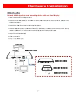 Предварительный просмотр 8 страницы Satson HDMI-SPL-2201C User Manual