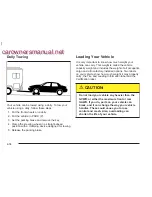 Preview for 234 page of Saturn 2004 L-Series Owner'S Manual