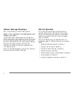 Preview for 4 page of Saturn 2004 Vue Owner'S Manual