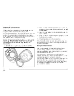 Preview for 72 page of Saturn 2004 Vue Owner'S Manual