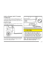 Preview for 225 page of Saturn 2004 Vue Owner'S Manual