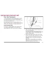 Предварительный просмотр 27 страницы Saturn 2005 L-Series Owner'S Manual