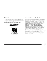 Предварительный просмотр 197 страницы Saturn 2008 Sky Owner'S Manual