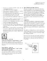 Preview for 4 page of Saturn 20HS1500-BK-SV Owner'S/Operator'S Manual