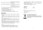 Preview for 6 page of Saturn CS-09 Manual