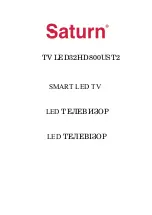 Saturn LED32HD800UST2 Instruction preview