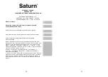 Preview for 13 page of Saturn Poudre ST-CM0176 Manual