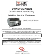 Preview for 1 page of Saturn SCB48-HD Owner'S Manual