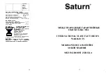 Preview for 9 page of Saturn ST-AH2102 Manual