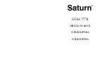 Preview for 1 page of Saturn ST-EC7774 Manual