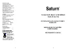 Preview for 5 page of Saturn ST-EK0013 Manual