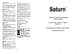 Preview for 6 page of Saturn ST-FP0041 Manual