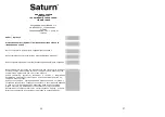 Preview for 14 page of Saturn ST-FP0041 Manual