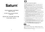 Предварительный просмотр 7 страницы Saturn ST-FP0042 Manual