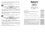 Предварительный просмотр 14 страницы Saturn ST-FP0042 Manual