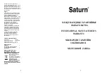 Предварительный просмотр 5 страницы Saturn ST-FP0048 Manual