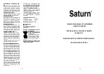 Preview for 10 page of Saturn ST-FP0055 Manual