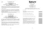 Предварительный просмотр 26 страницы Saturn ST-FP0069 Instructions Manual