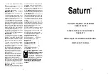 Preview for 5 page of Saturn ST-FP1025 Instructions Manual