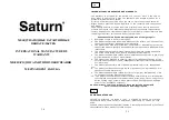 Предварительный просмотр 19 страницы Saturn ST-FP1095 Manual