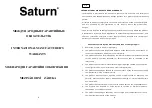 Предварительный просмотр 10 страницы Saturn ST-FP1098 Manual